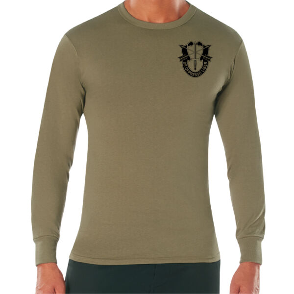 Subdued Print 100% Cotton Long Sleeve Thumbnail